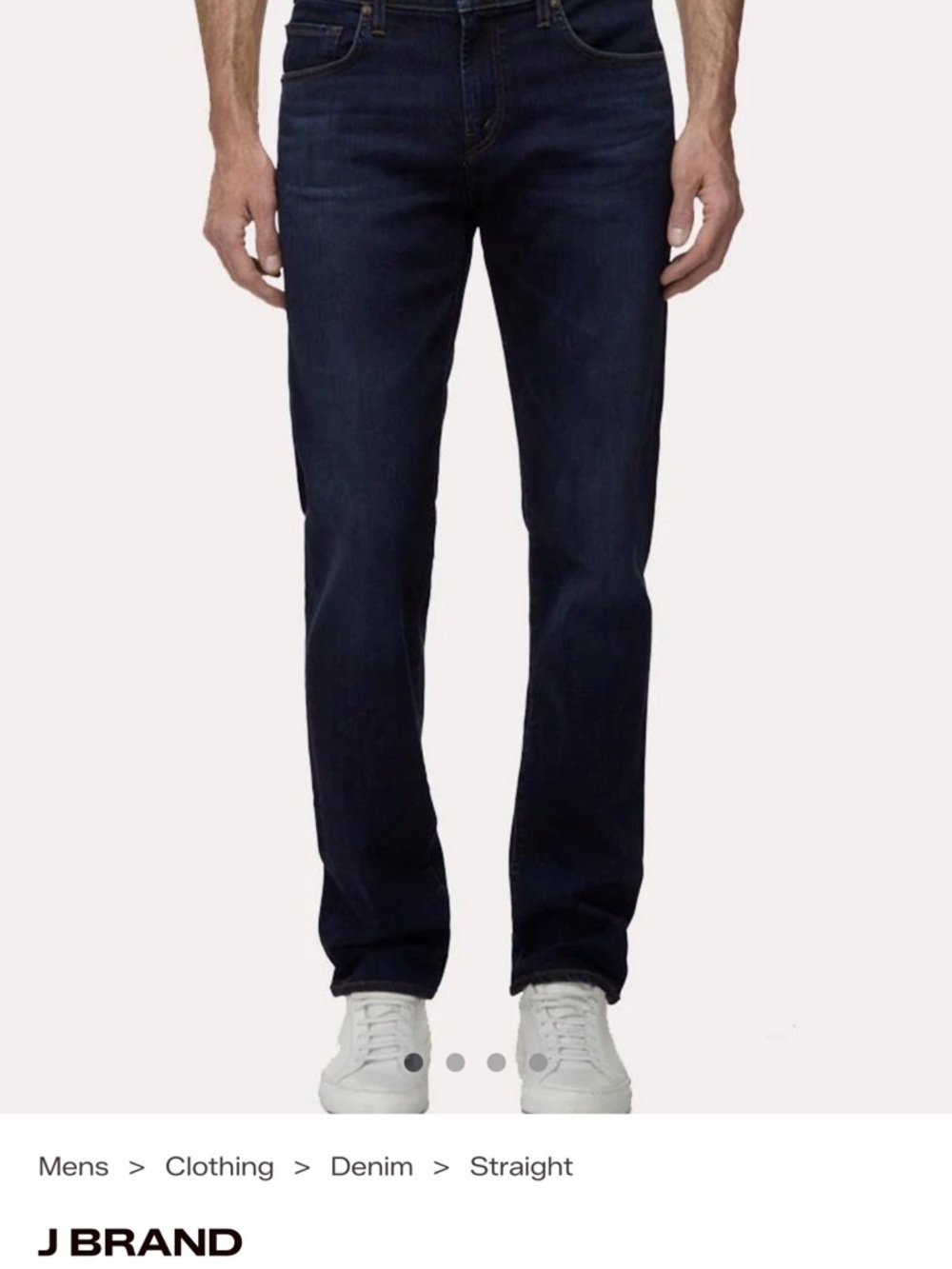 J Brand Men's Straight Jeans - Deep Navy